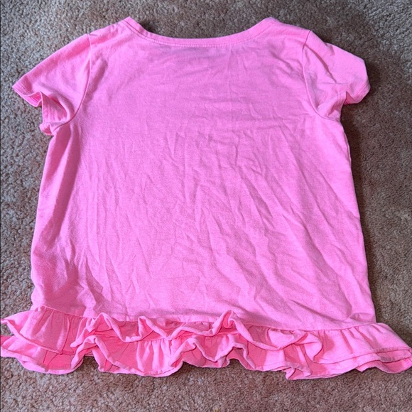 Lilly Pulitzer Pink Ruffle Tee for Kids - Picture 3 of 3
